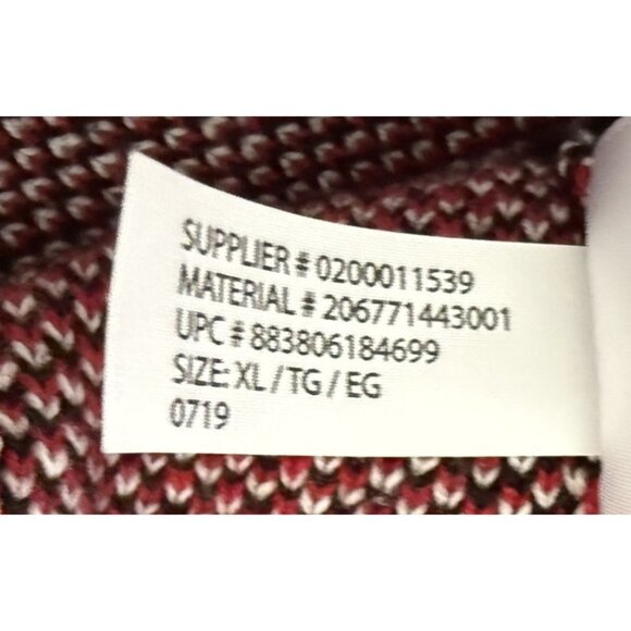 Chaps Womens Plaid Sleeveless Vest XL Red/Black Full Zip Design Fall Winter - Picture 6 of 6